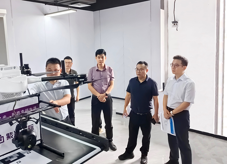 段宁赴岳阳市低空管控服务中心走访调研