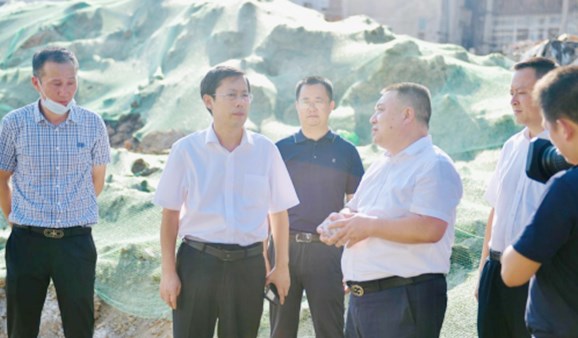 月底建成投用！王一鸥现场调研西环线人行天桥项目建设