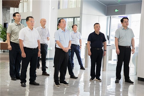北京市通州区党政代表团到访考察小龙城数字产业园
