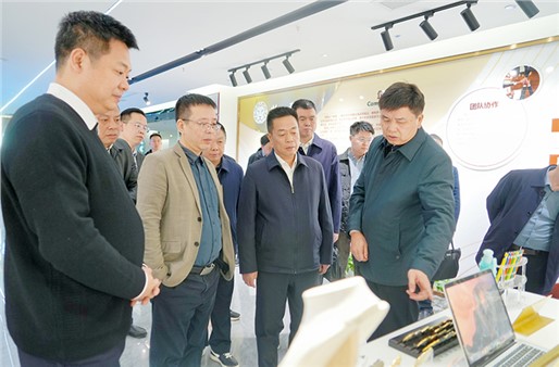 汪涛会见深圳市元创时代科技有限公司董事长徐业友一行